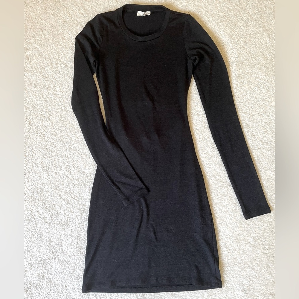 Wilfred Free, xxs, black long sleeve dress